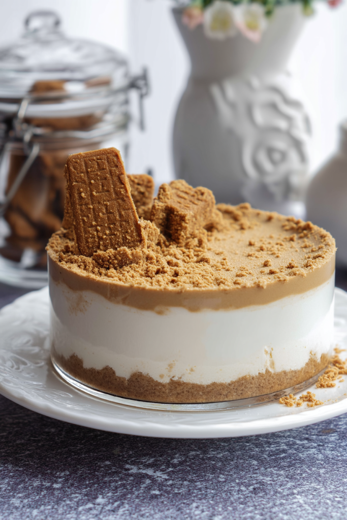 Light and Fluffy Biscoff Mousse Cups