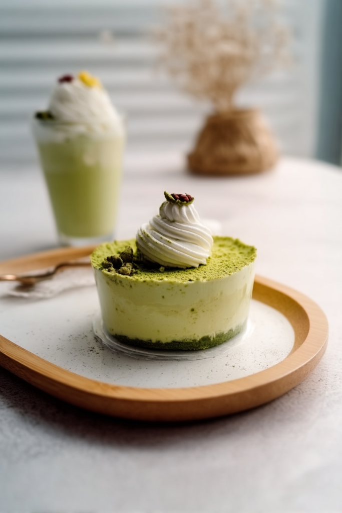 Light and Fluffy Japanese Matcha Mousse