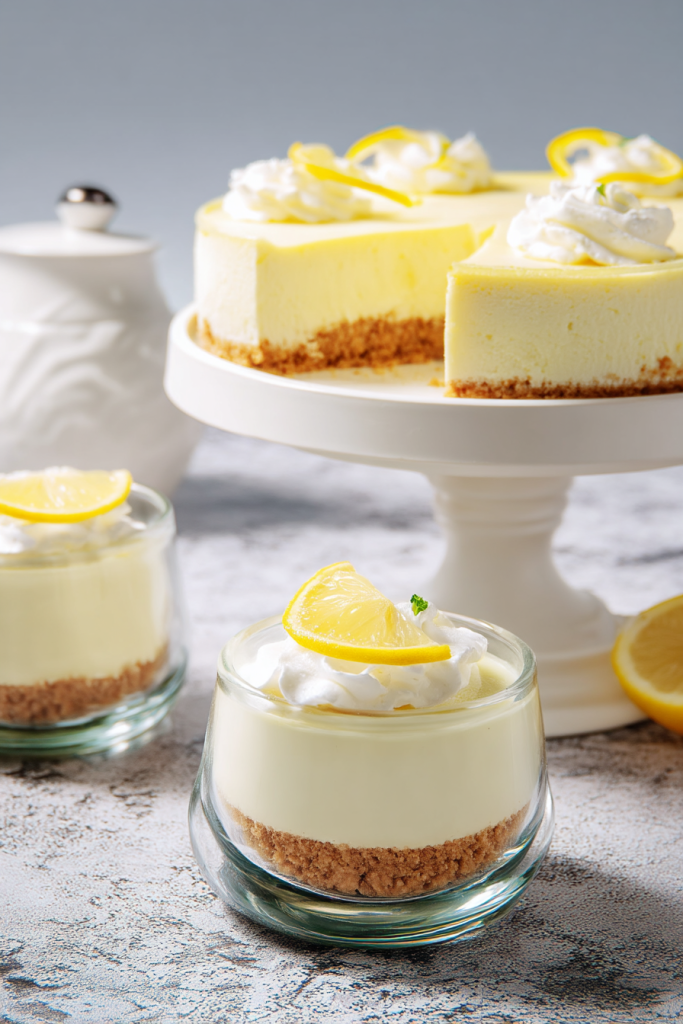 Light and Fluffy Lemon Mousse Dessert