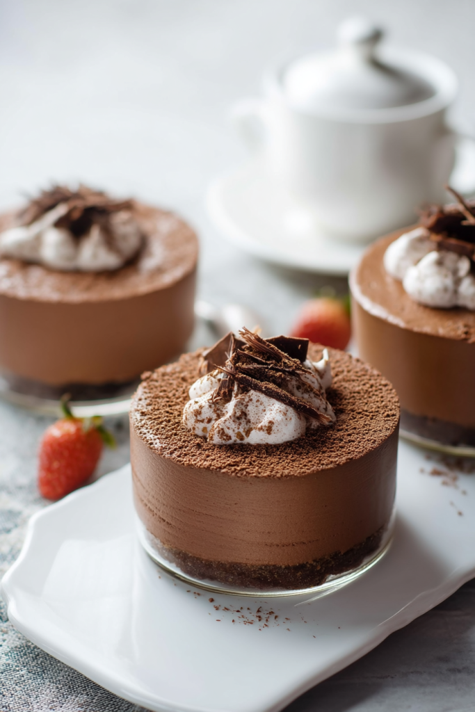 Low Calorie Chocolate Mousse Dessert