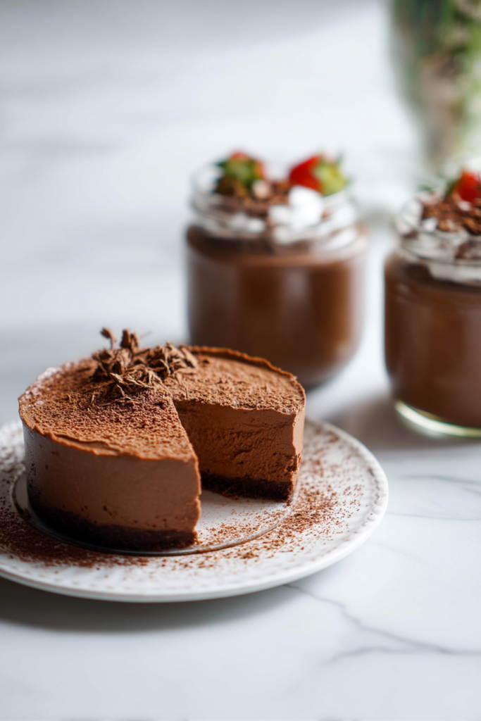 Low Carb Protein Mousse Dessert