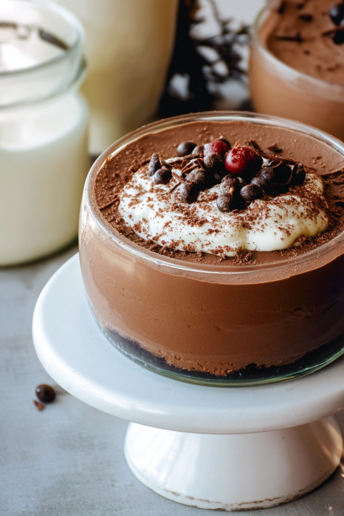 Low Carb Sugar-Free Chocolate Mousse
