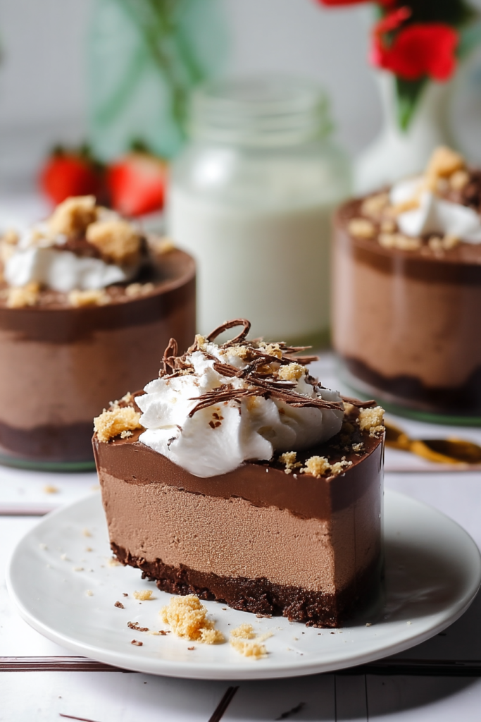 Low Sugar Protein Chocolate Mousse Dessert