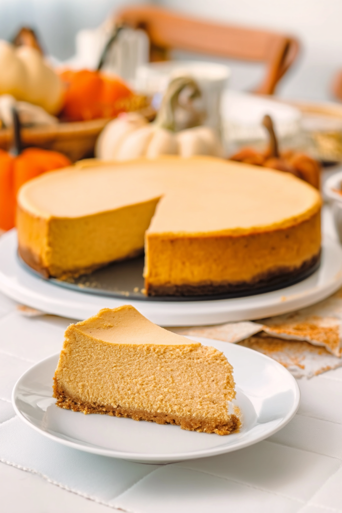 Low-Sugar Pumpkin Cheesecake Recipe