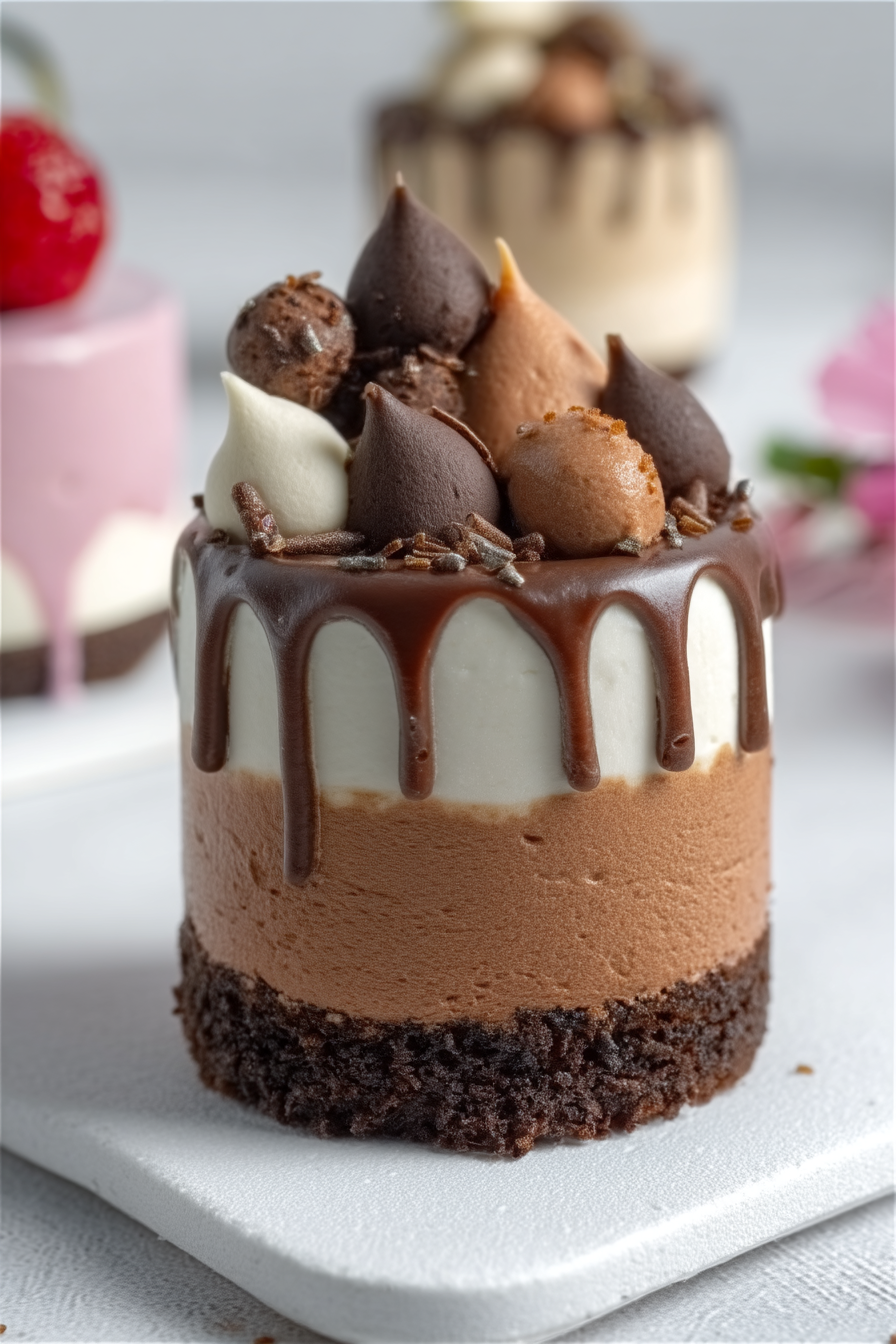 Mini mousse cake