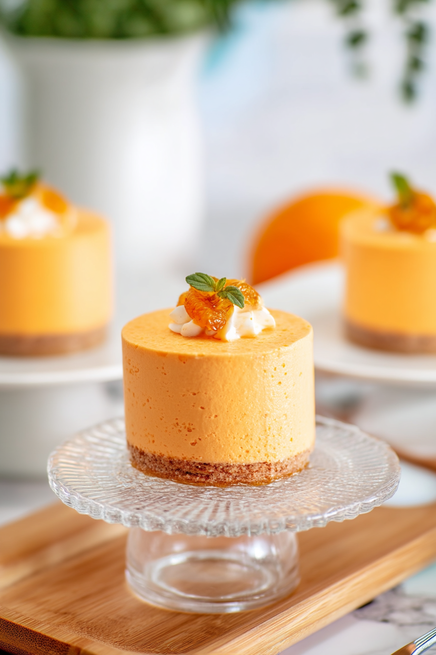 Orange mousse