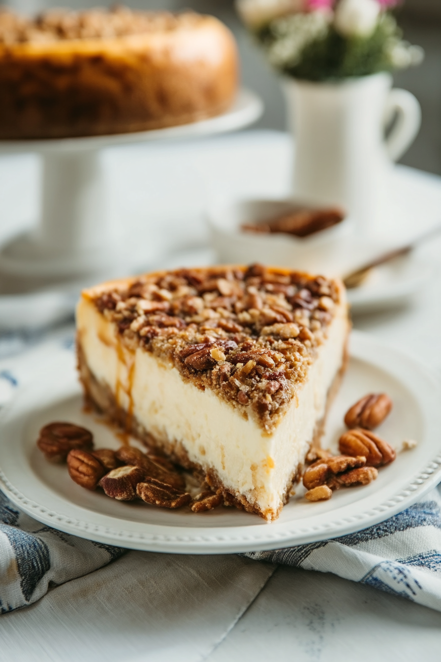 Pecan pie cheesecake recipe