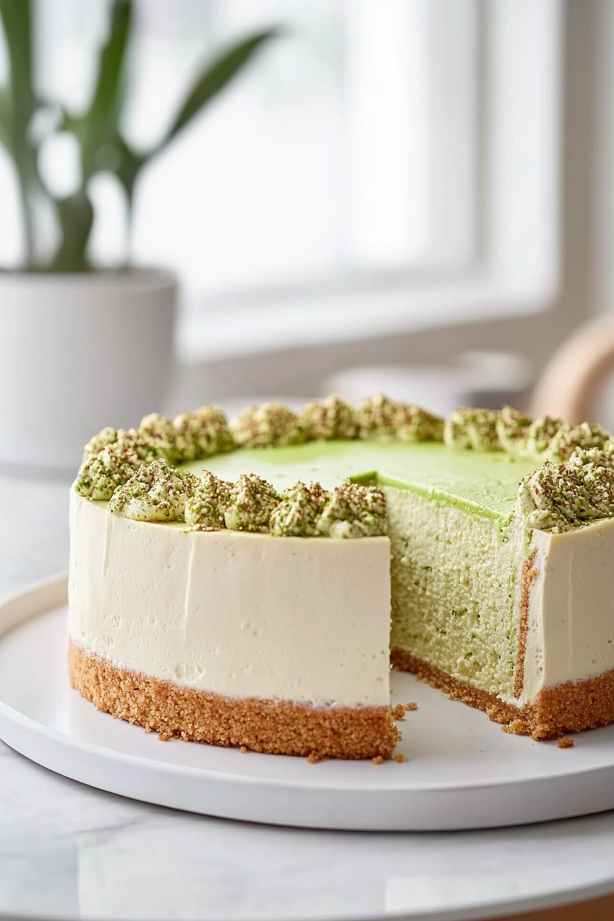 Pistachio Cheesecake