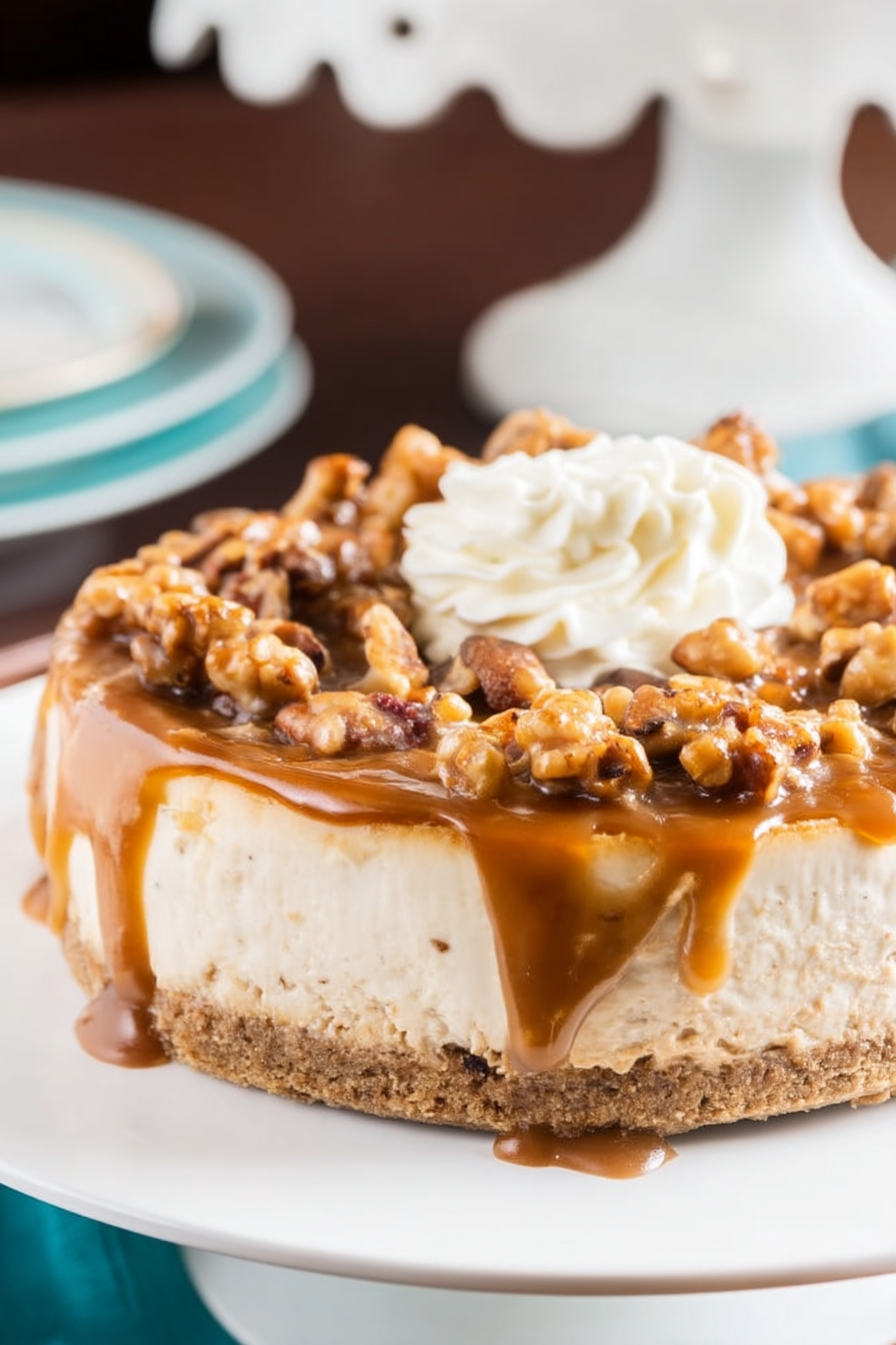 Praline cheesecake