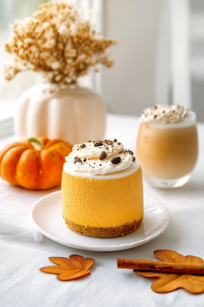 Pumpkin mousse