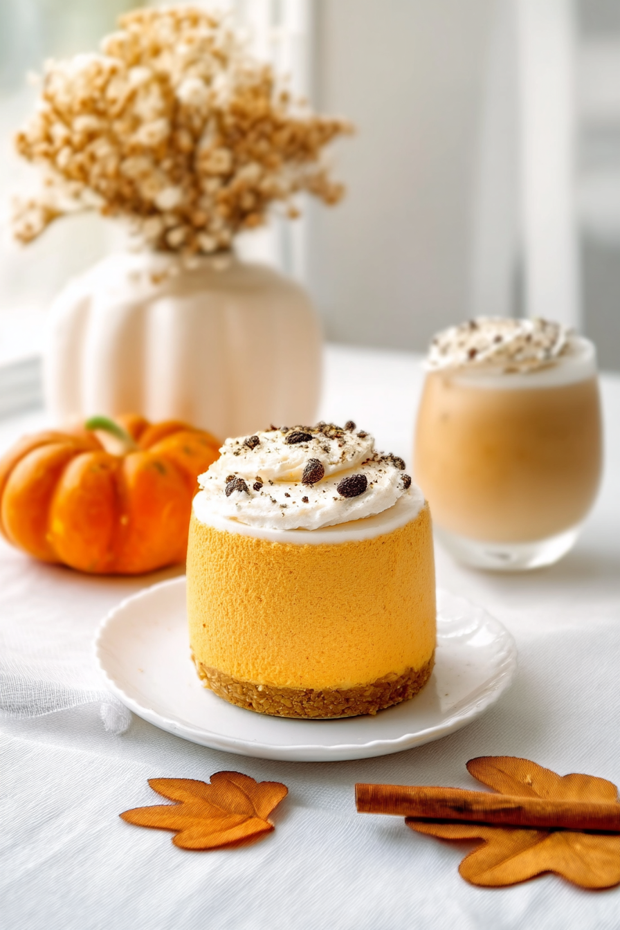Pumpkin mousse