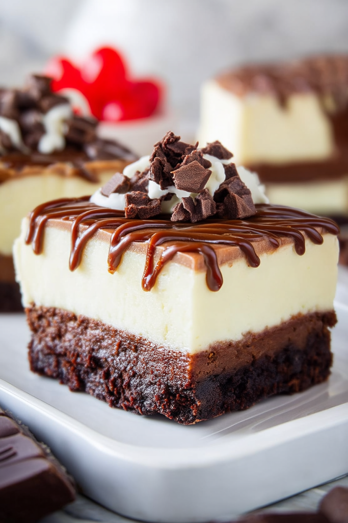 Rich Chocolate Brownie Bottom Cheesecake