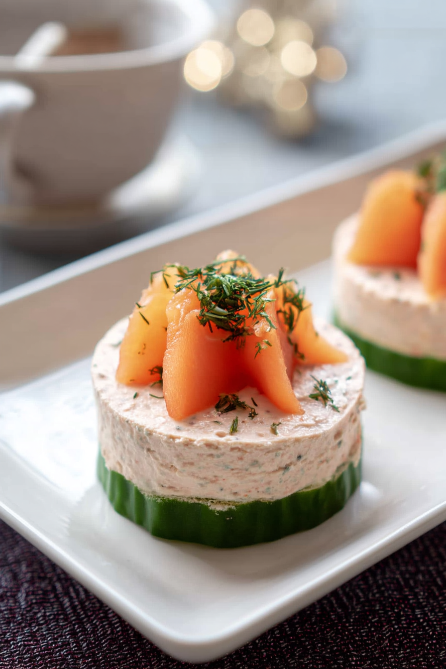Salmon mousse