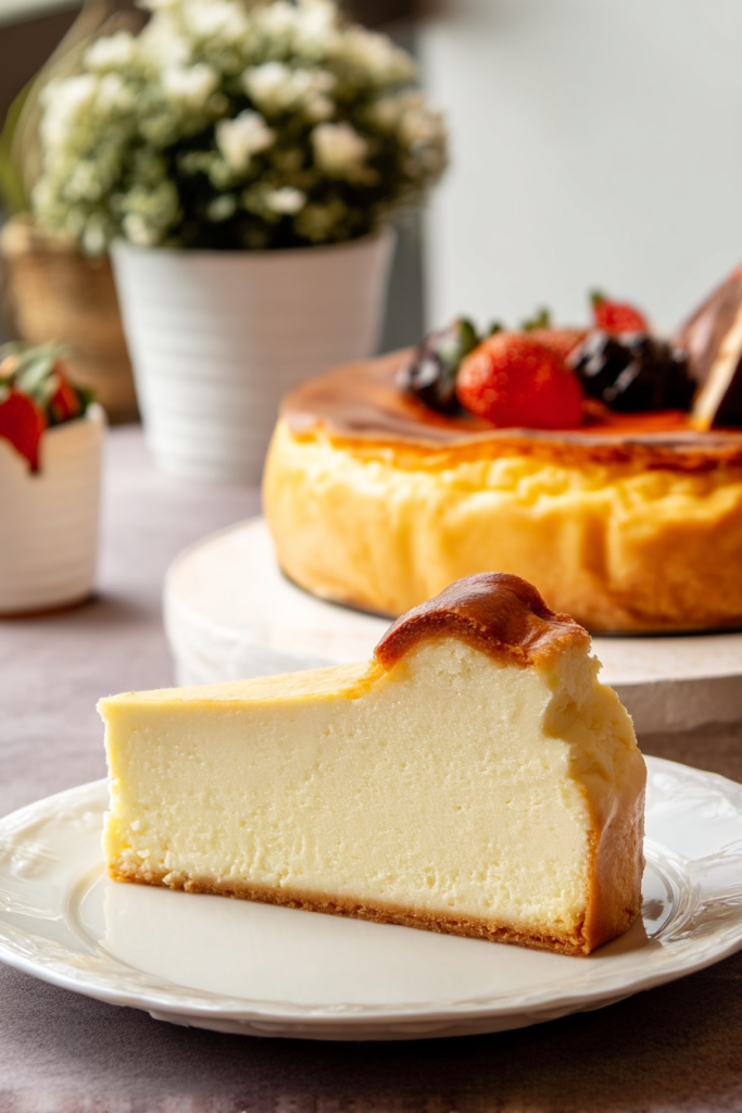 San sebastian cheesecake
