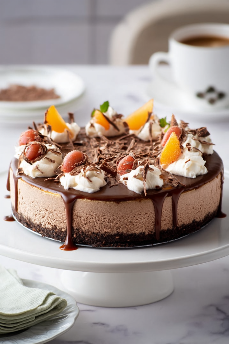 Schoko cheesecake