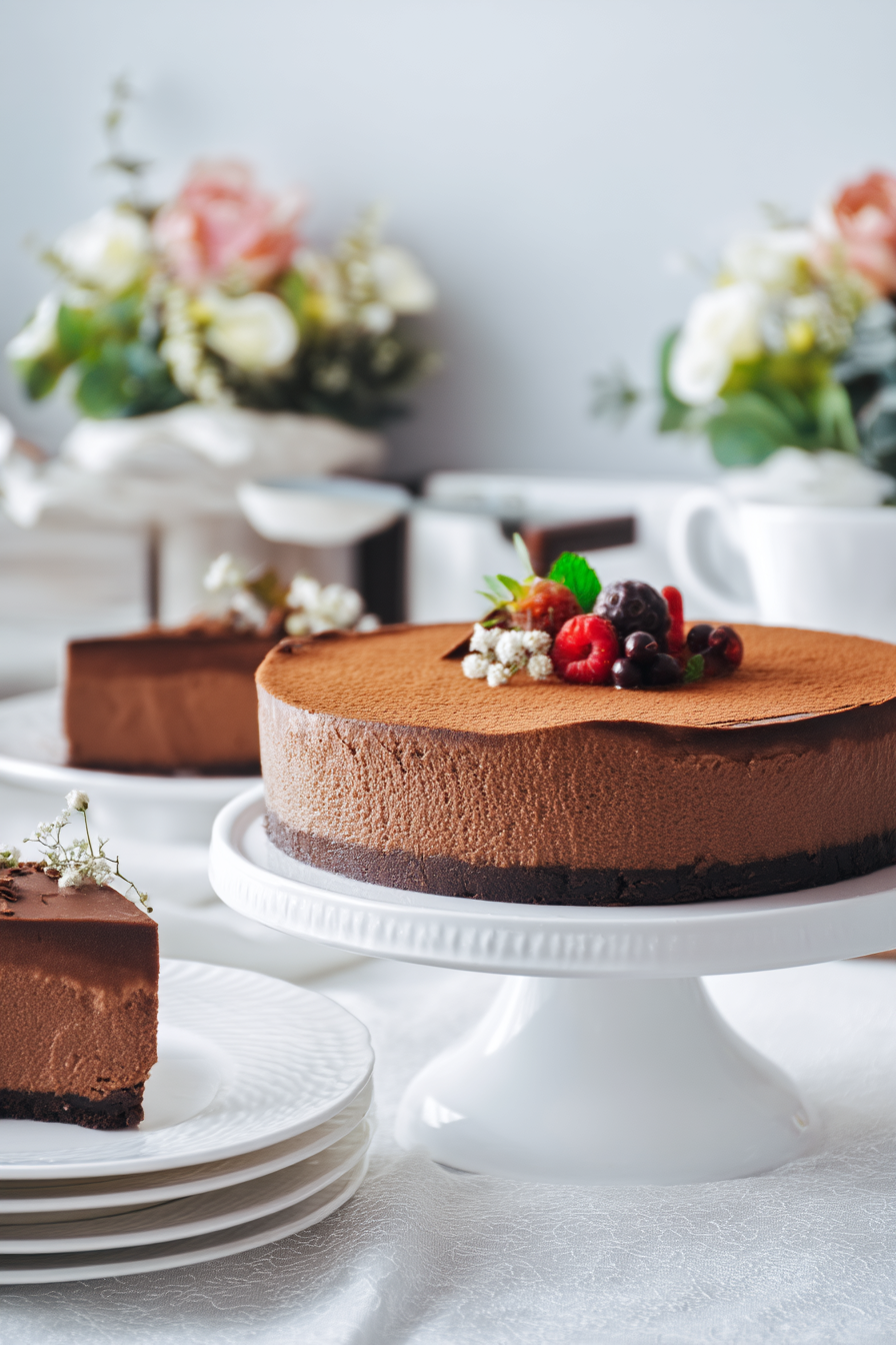 Sugar free chocolate mousse