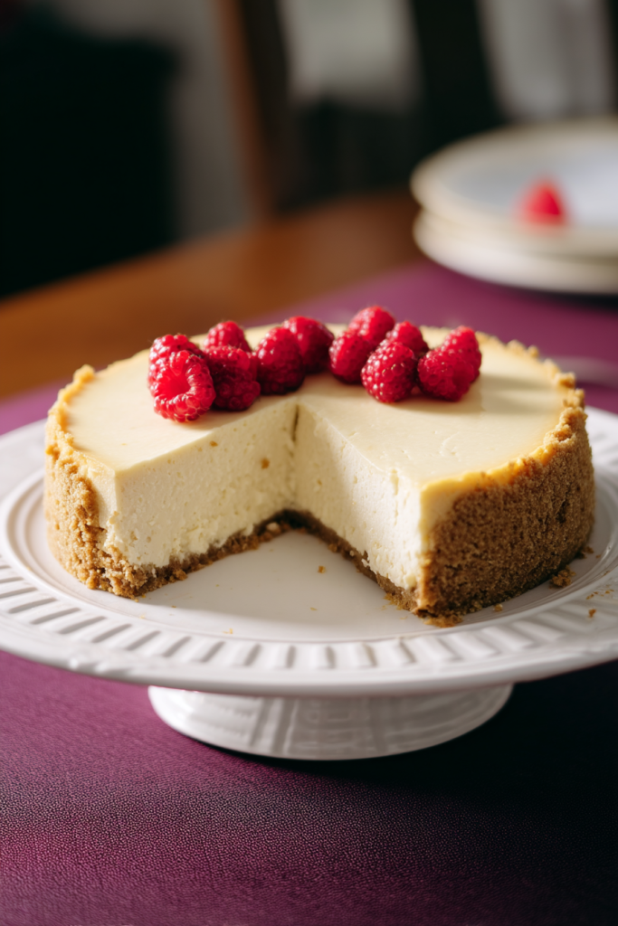Traditional U.S. Baked Cheesecake