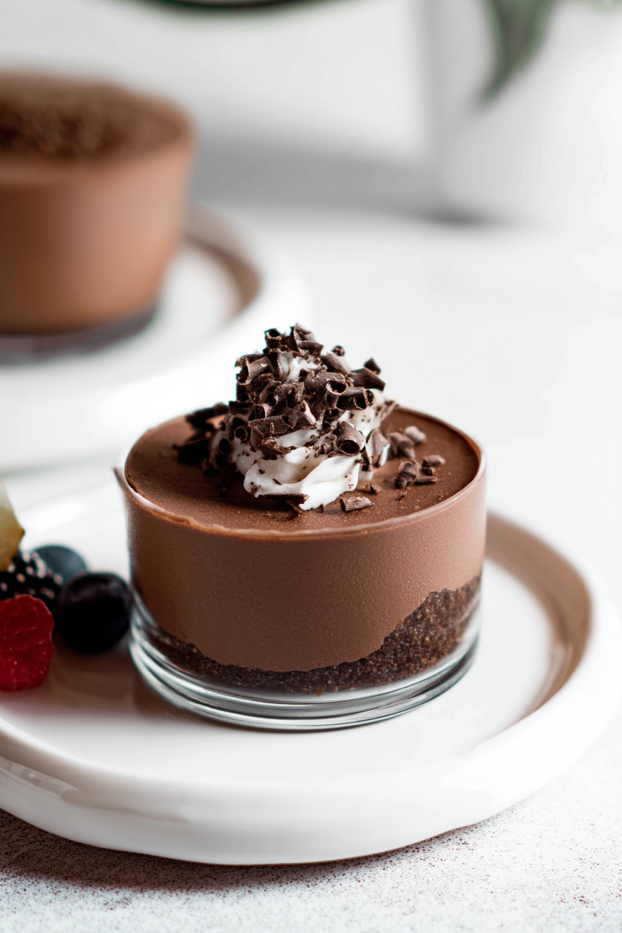 Vegan chocolate mousse